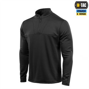 Термосорочка M-Tac фліс Delta Level 2 Чорна (Black) (2XL) 233859 фото