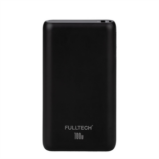 PowerBank 30000 mAh Fulltech FP19 Fast charge PD100W, Li-pol, LCD Display Чорний (Black) 203339 фото