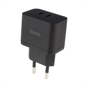 Зарядний пристрій Hoco N29 Triumph PD+QC3.0 35W Чорний (Black) 105184 фото