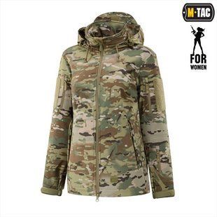 Куртка M-Tac Soft Shell Lady Зелена (Multicam) (2XS) 229948 фото