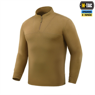 Термосорочка M-Tac фліс Delta Level 2 Hex Коричнева (Coyote) (XL) 233892 фото