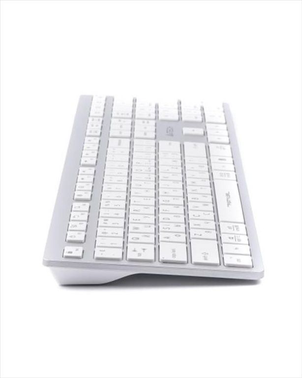 Клавіатура бездротова A4Tech Fstyler FBX50C Біла (White) 185206 фото