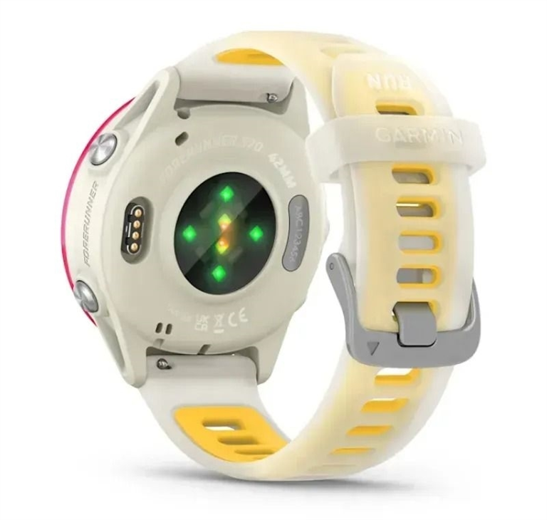 Смарт-годинник Garmin Forerunner 570 42мм Бліий Жовтий (White Yellow) 153953 фото