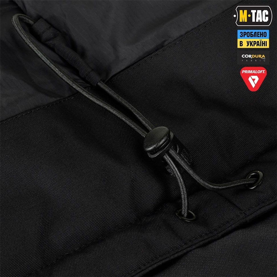 Куртка зимова M-Tac Alpha Gen.III Pro Primaloft Чорна (Black) (L/L) 230267 фото