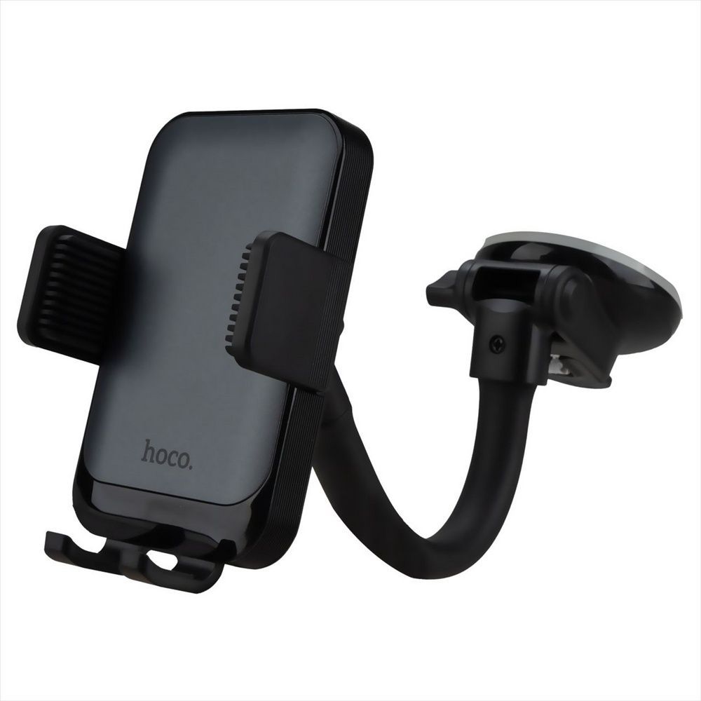 Автотримач Hoco H27 Strong Clamping Чорний (Black) 128153 фото