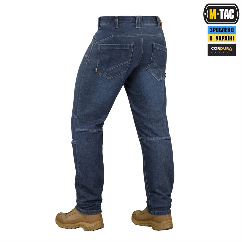 Джинси M-Tac Tactical Gen.I Cordura Regular Fit Сині (Dark Denim) (32/32) 227760 фото