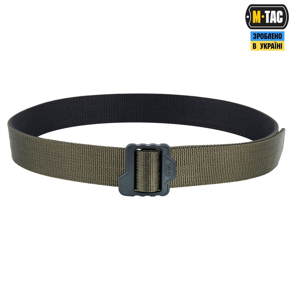 Ремінь M-Tac Double Duty Tactical Belt Olive/Чорний (Black) (XL) 223680 фото