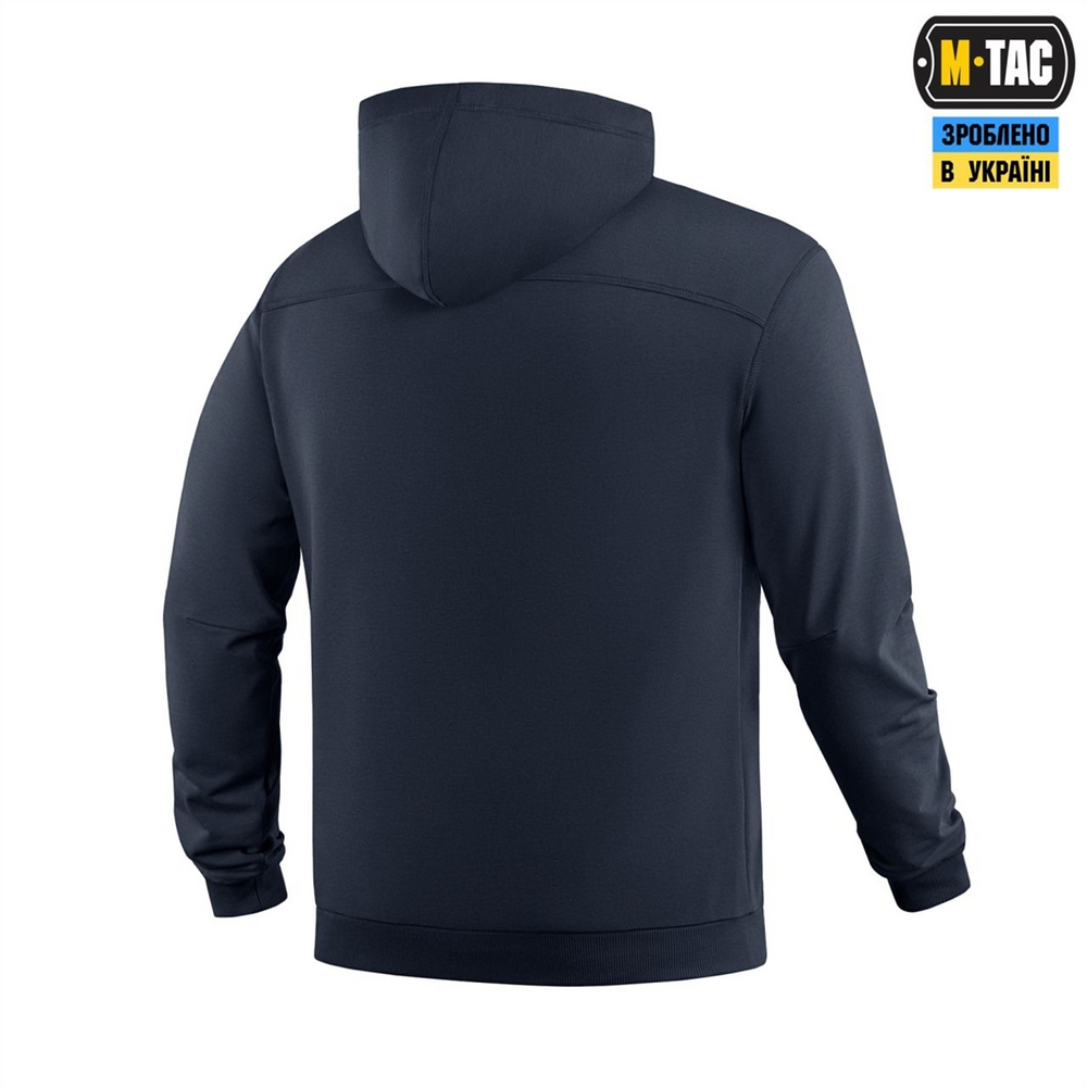 Кофта M-Tac Hoodie Born by Revolution Синя (Indigo Blue) (L) 228520 фото