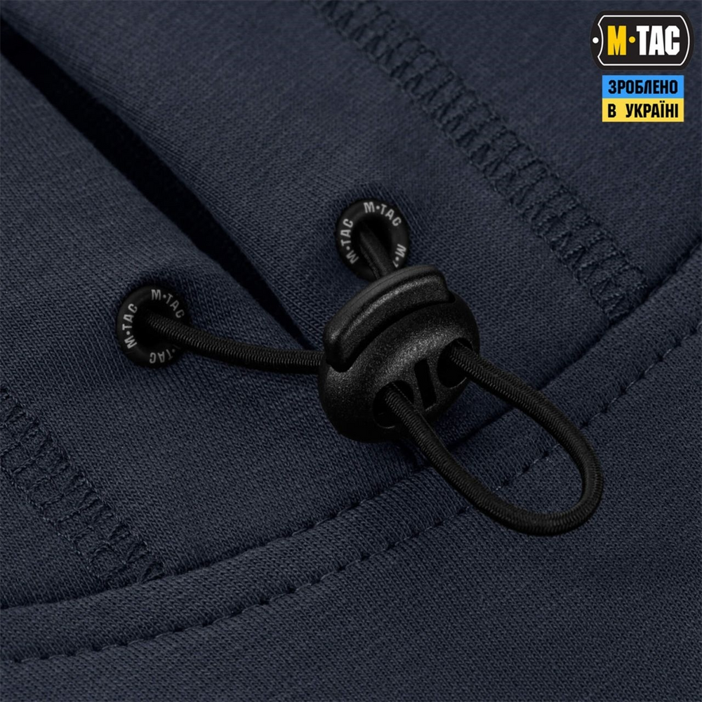 Кофта M-Tac Hoodie Born by Revolution Синя (Indigo Blue) (L) 228520 фото
