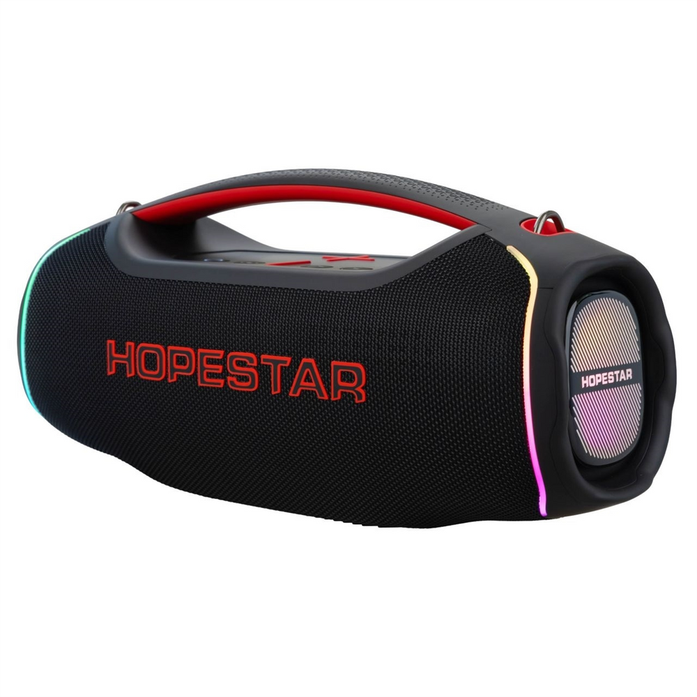 Bluetooth колонка Hopestar H63 (70W/TWS/IPX6/RGB/8800mAh) Чорна (Black) 153863 фото