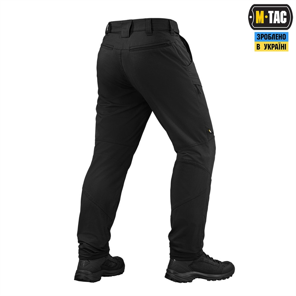Штани M-Tac Patrol Flex 34/30 Чорні (Black) 218084 фото