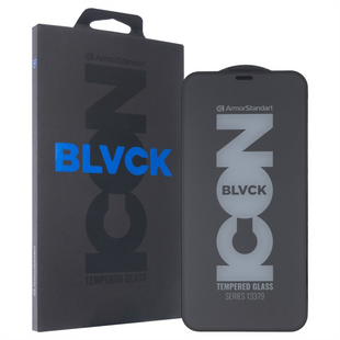 Захисне скло для iPhone XR/11 ArmorStandart Space Black Icon 3D Чорне (Black) 128706 фото