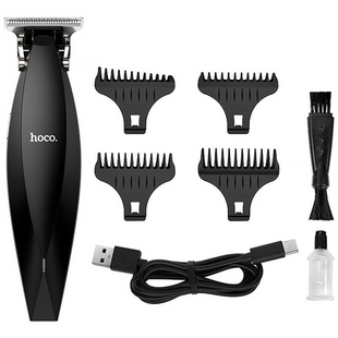 Машинка для стрижки Hoco HP25 Electric Barber Чорна (Black) 200751 фото