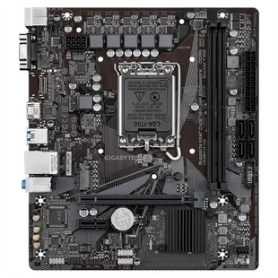 Материнська плата Gigabyte H610M H V2 Чорна (Black) 206788 фото