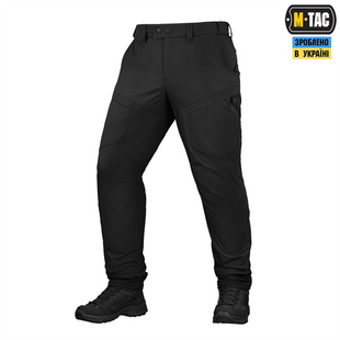 Штани M-Tac Patrol Flex 34/30 Чорні (Black) 218084 фото