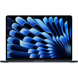 Ноутбук MacBook Air M3 15,3" 8CPU/10GPU/16GB/256GB 2024 (MC9G4) Чорний (Midnight) 188049 фото