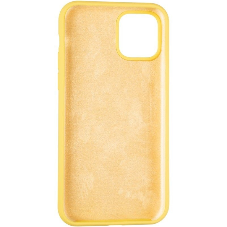 Чохол накладка для iPhone 11 Pro Full Soft Case Жовта (Canary Yellow) 181567 фото