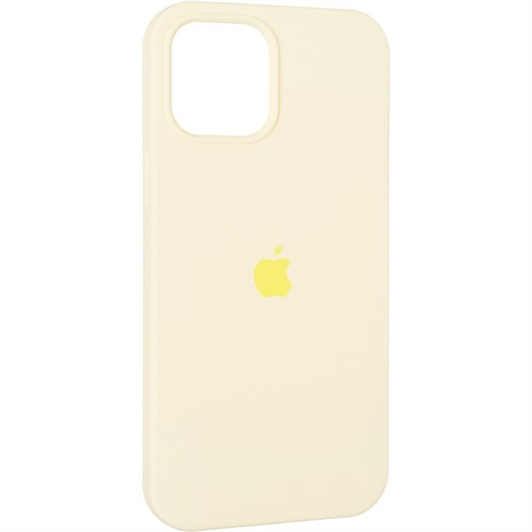 Чохол накладка для iPhone 12 Pro Max Full Soft Case Жовта (Mellow Yellow) 181635 фото