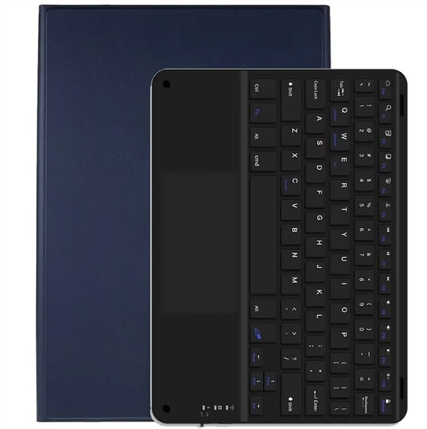 Чохол з бездротовою клавіатурою (TouchPad) BeCover для iPad Air 13 2024/2025 Синій (Deep Blue) 165777 фото