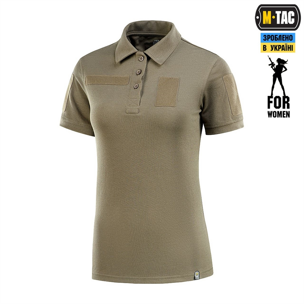 Поло M-Tac тактичне 65/35 Lady Зелене (Dark Olive) (2XS) 232317 фото