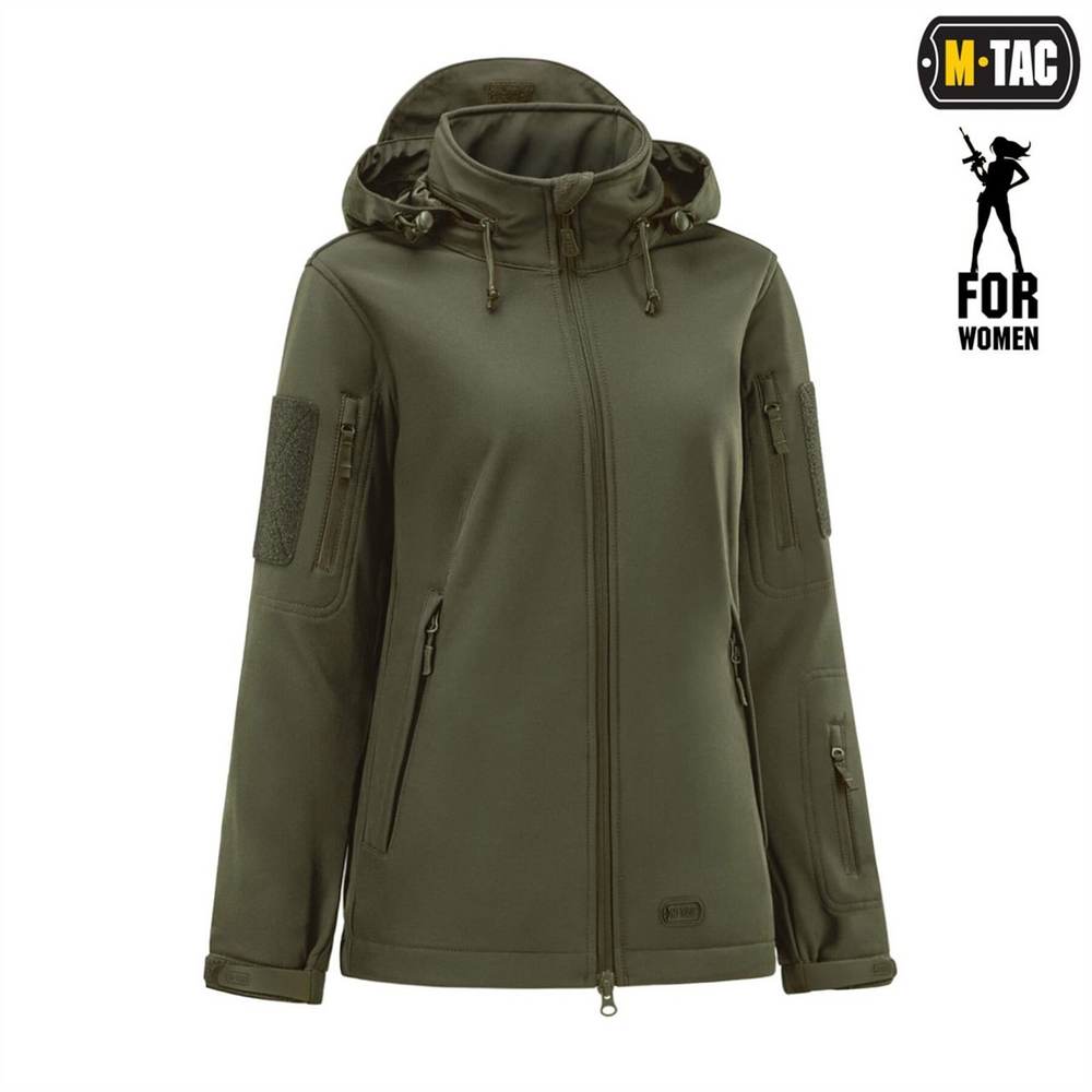 Куртка M-Tac Soft Shell Lady Зелена (Olive) (M) 229956 фото