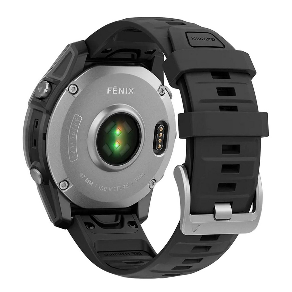 Смарт-годинник Garmin Fenix E 47mm AMOLED (010-03025-02,010-03025-00) Сірий (Stainless Steel) 209962 фото
