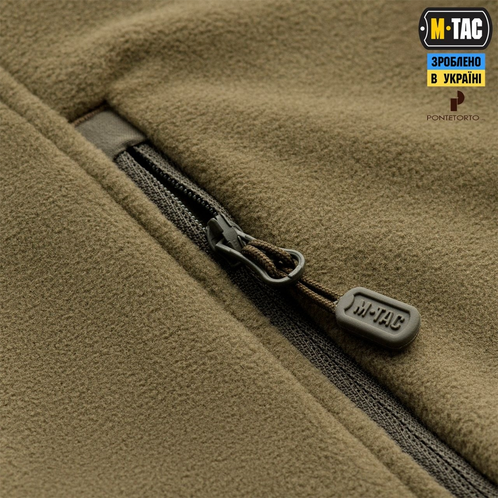 Кофта M-Tac Legatus Microfleece Зелена (Olive) (L) 218448 фото