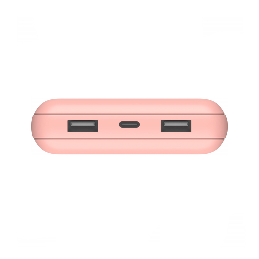 PowerBank 20000 mAh Belkin 15Вт, 2хUSB-A/USB-C Рожевий (Pink) 183429 фото