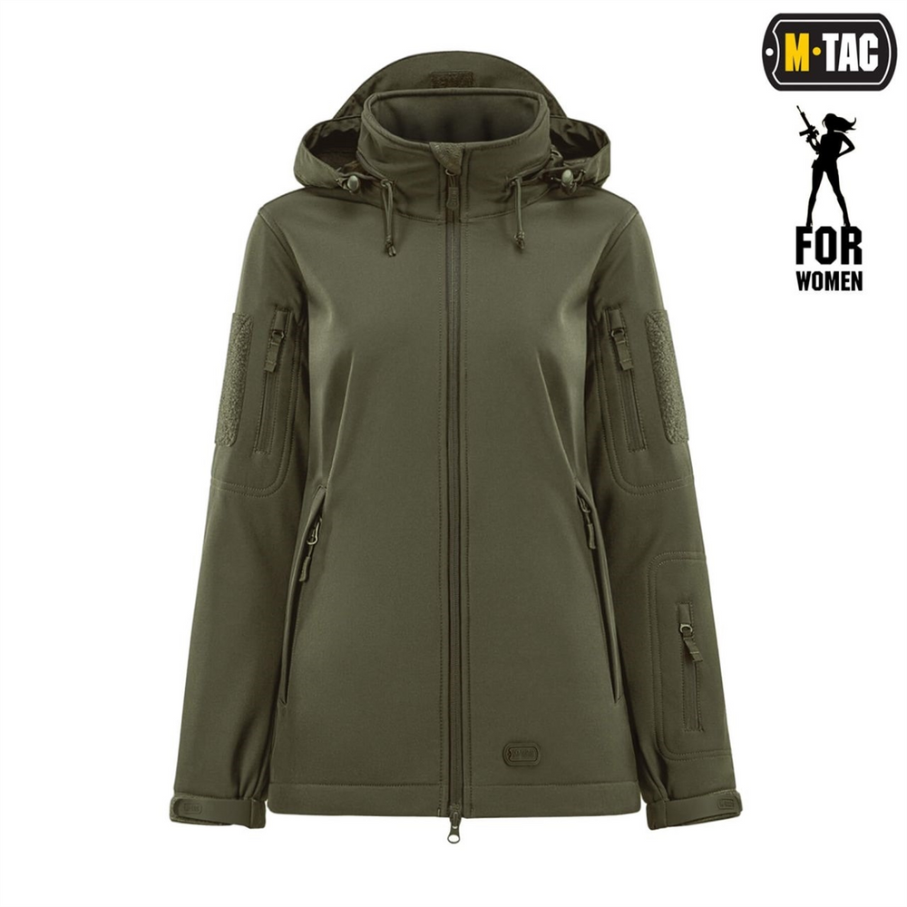 Куртка M-Tac Soft Shell Lady Зелена (Olive) (M) 229956 фото