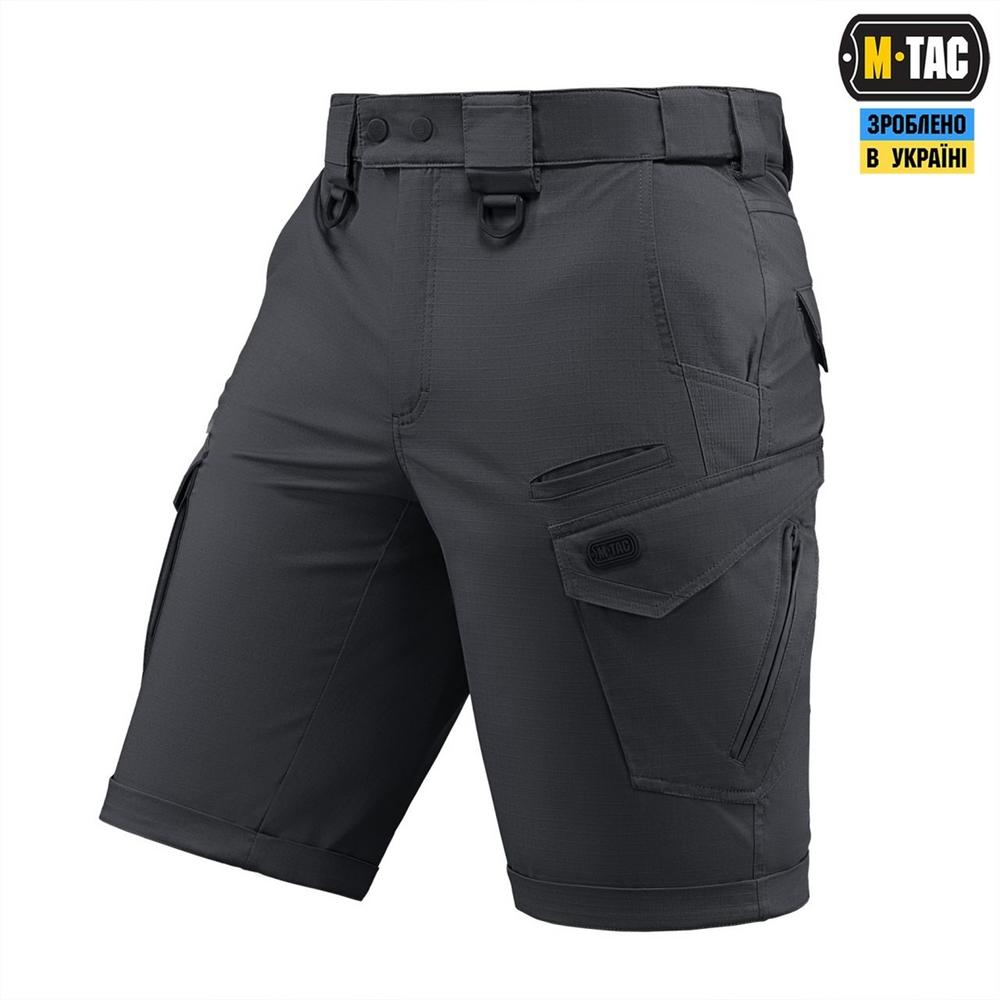 Шорти M-Tac Aggressor Gen.II Flex Сірі (Dark Grey) (S) 225471 фото Шорти M-Tac Aggressor Gen.II Flex Сірі (Dark Grey) (S) 225471 фото