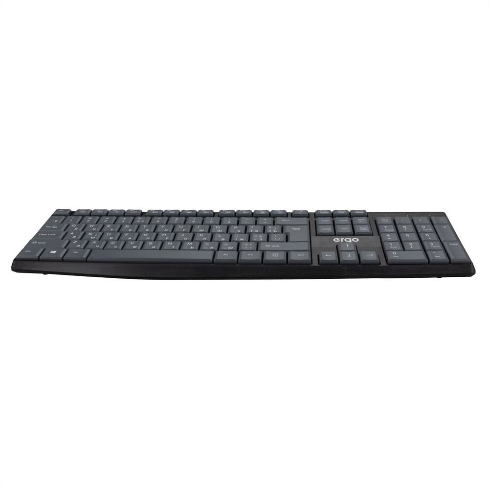 Клавіатура Ergo K-210 USB Чорна (Black) 92046 фото