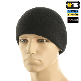 Шапка M-Tac Watch Cap фліс Polartec S Чорна (Black) 221478 фото