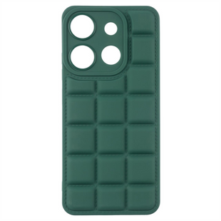 Чохол накладка для TECNO Spark GO 2023/POP 7 Quadrate Case Зелена (Dark Green) 110926 фото