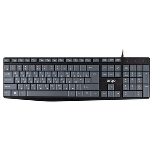 Клавіатура Ergo K-210 USB Чорна (Black) 92046 фото