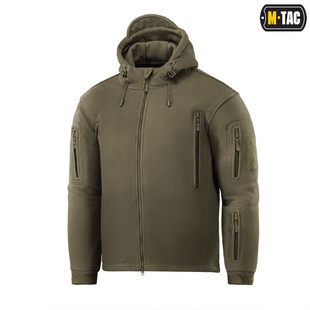 Куртка флісова M-Tac Windblock Division Gen.II Зелена (Dark Olive) (S) 230540 фото