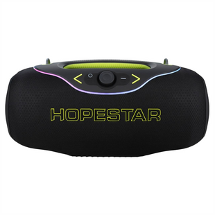 Bluetooth колонка Hopestar A6 CLUB 200W/TWS/IPX6/RBG/24000mAh/мікрофон Чорна (Black) 153842 фото
