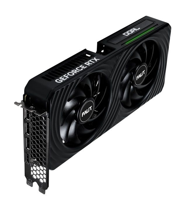 Відеокарта Palit GeForce RTX 5060 8GB Dual OC Чорна (Black) 208223 фото