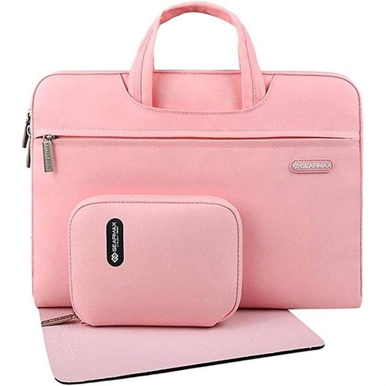 Сумка для ноутбука WIWU Campus Slim Case 13.3" Рожева (Pink) 186420 фото