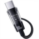 USB кабель Baseus Gem Fast-Charging Type-C to Type-C 100W 2м Чорний (Black) 148285 фото 1