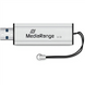 USB Флеш 64Gb MediaRange (USB 3.0) Срібна (Black/Silver) 146142 фото 6