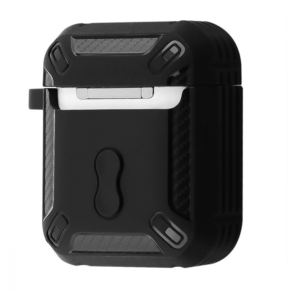 Чохол для навушників AirPods 1/2 Defender Case Жовтий (Yellow Black) 147462 фото