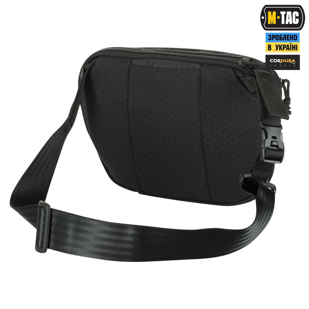 Сумка M-Tac Sphaera Hex Hardsling Bag Large Elite Чорна (Black) 233621 фото