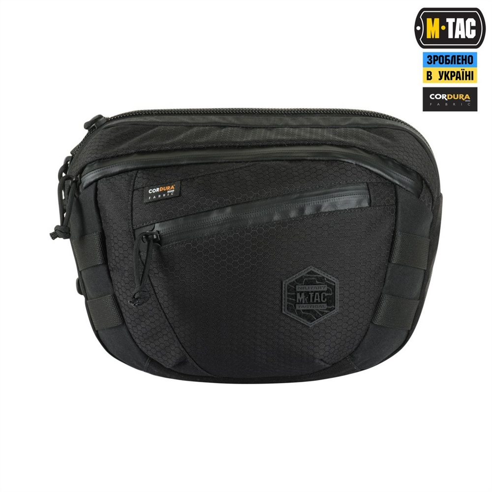 Сумка M-Tac Sphaera Hex Hardsling Bag Large Elite Чорна (Black) 233621 фото