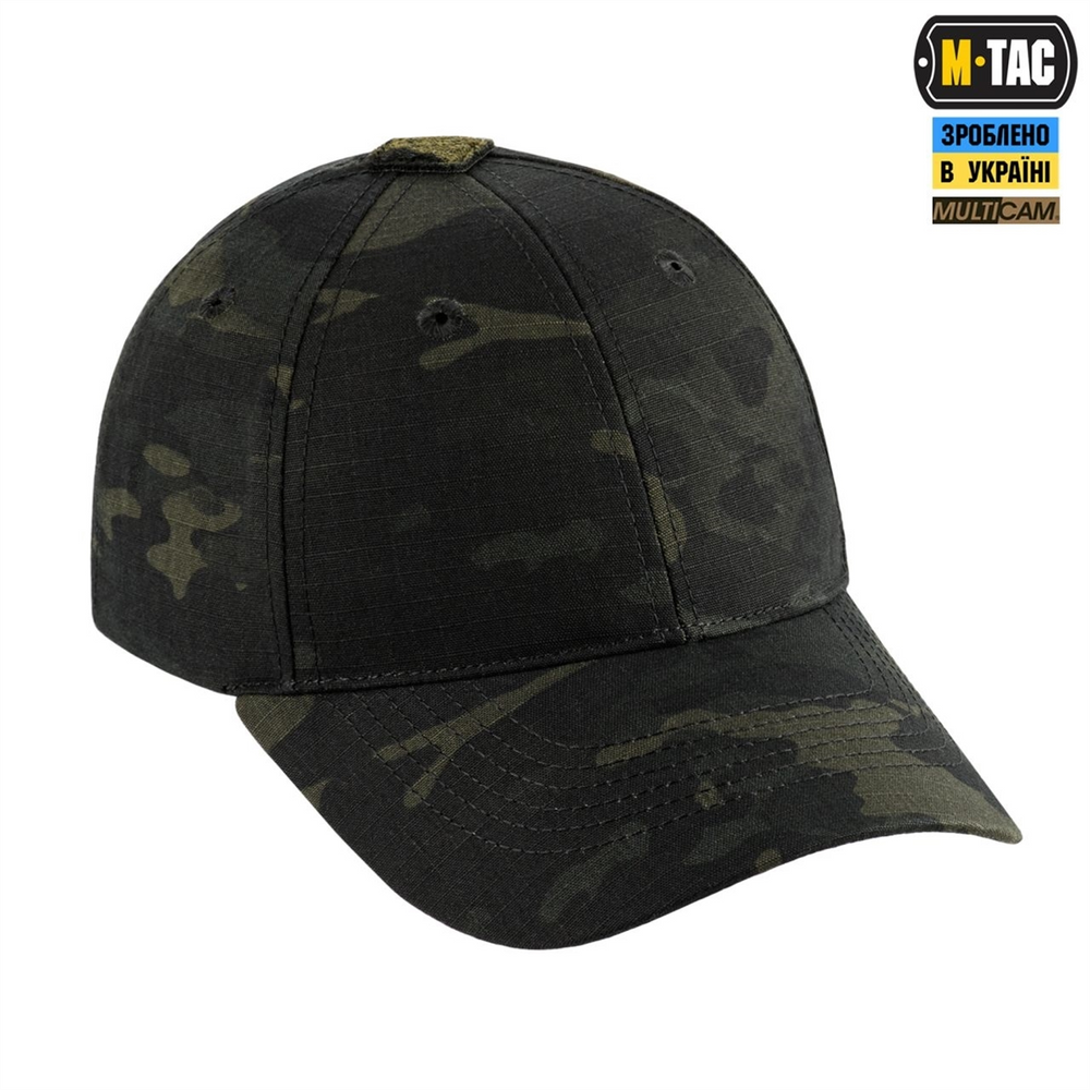 Бейсболка M-Tac Elite NYCO Extreme S/M (40601208-S/M) Чорна (Multicam Black) 217407 фото