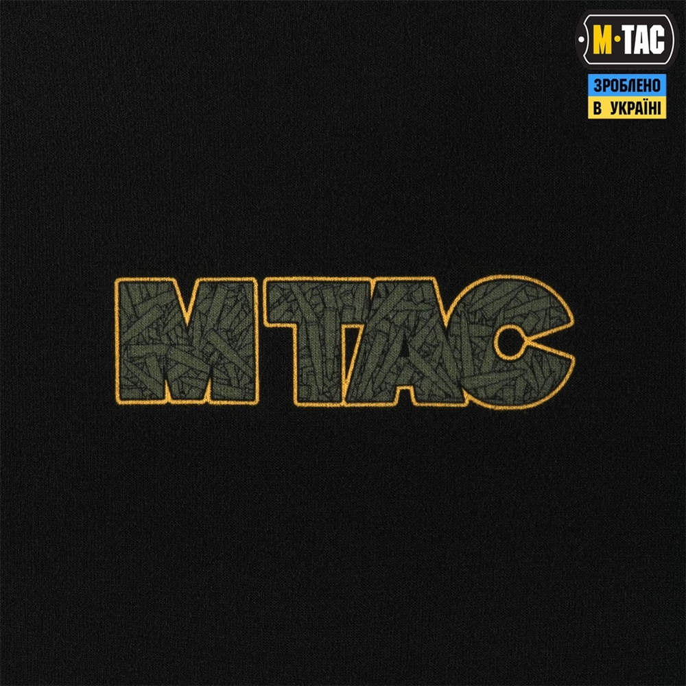 Кофта M-Tac Hoodie Лента за лентою Чорна (Black) (S) 228734 фото