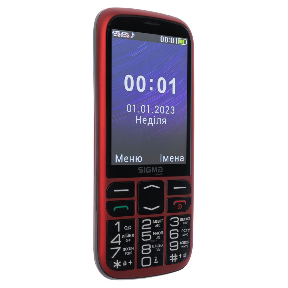 Мобільний телефон Sigma mobile Comfort 50 Optima Red 104694 фото
