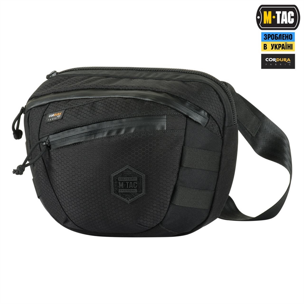 Сумка M-Tac Sphaera Hex Hardsling Bag Large Elite Чорна (Black) 233621 фото