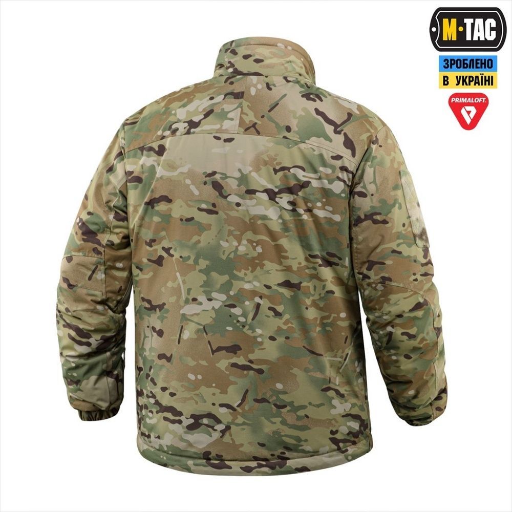 Куртка зимова M-Tac Alpha Combat Pro Primaloft Зелена (Multicam) (L/R) 230199 фото