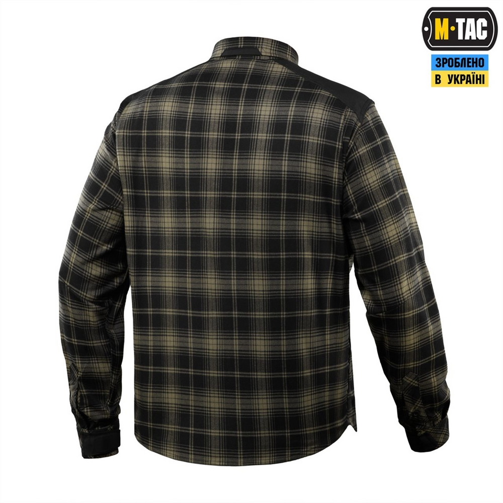 Сорочка M-Tac Redneck Shirt Чорна Зелена (Black Tan) (2XL/R) 233323 фото