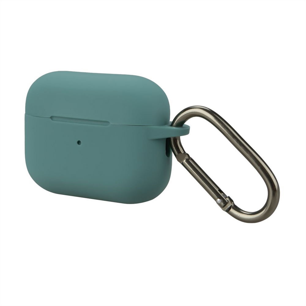 Чохол для навушників AirPods Pro 2 Silicone Зелений (Pine Green) 121854 фото